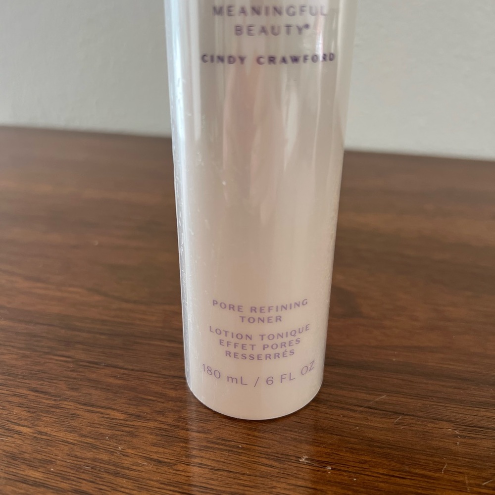 Cindy Crawford Meaningful Beauty Pore Refining Toner 180 ml, 6 oz Sealed - Picture 4 of 5